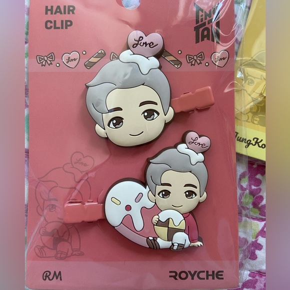 BTS Bangtan Boys Hair clip Jungkook RM Suga - Picture 4 of 5